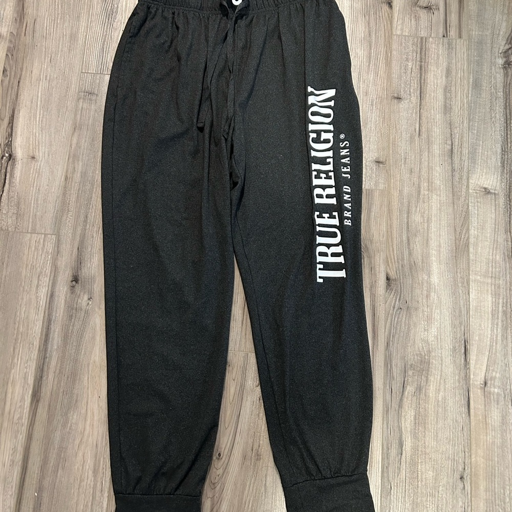 True Religion Black Sweatpants